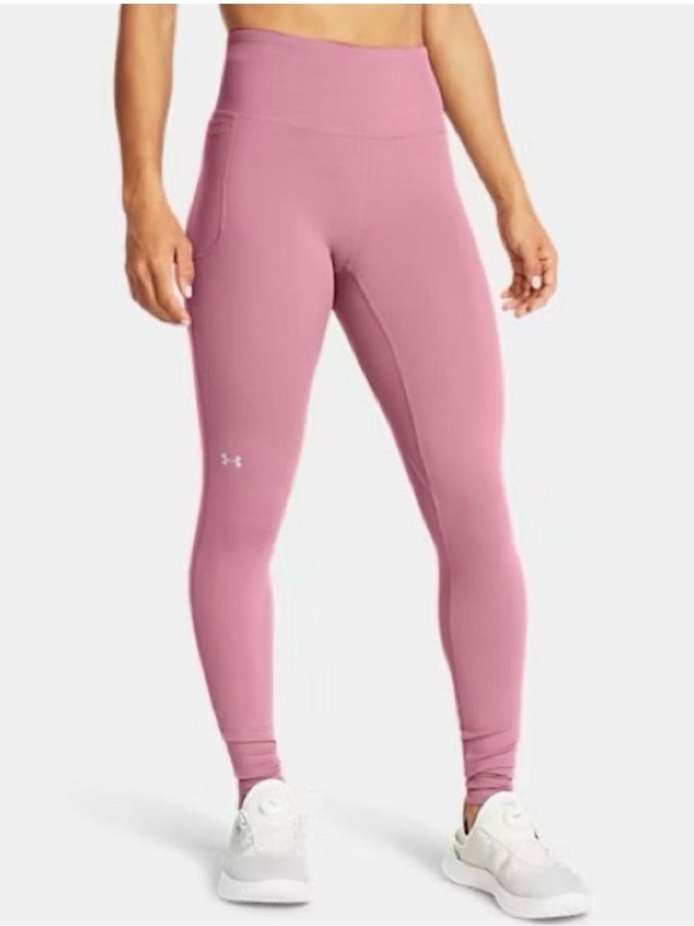 Under Armour Mauve Pink MFO Movement High-Rise Performance Leggings size small